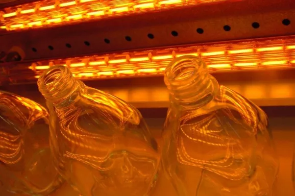 Glass tube cutting heater
