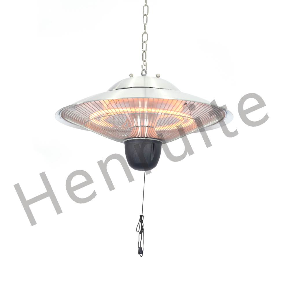Recessed infrared ceiling heater