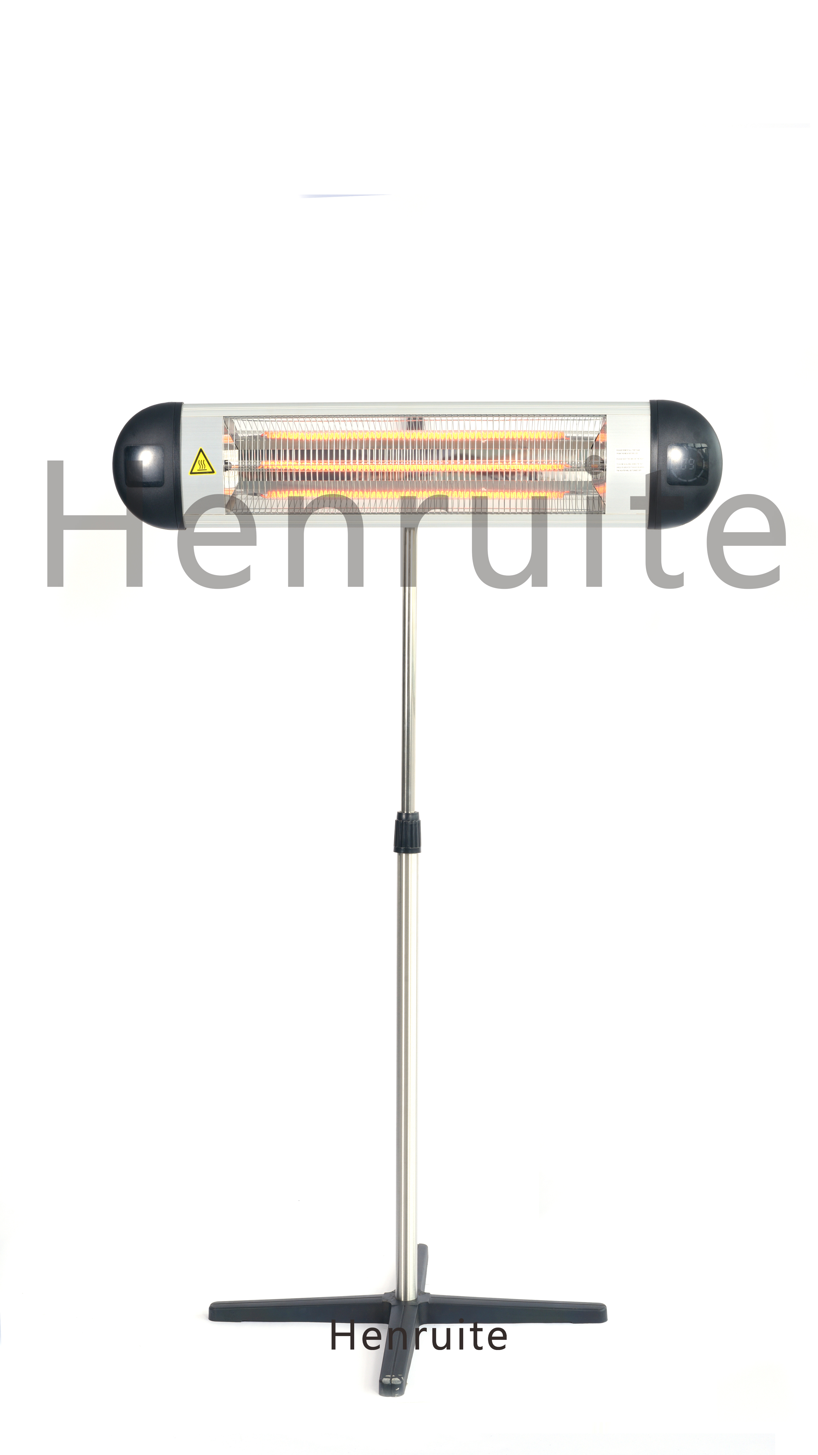 Corner fireplace heater
